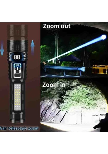 Çok Fonksiyonlu Dış Mekan LED El Feneri Odaklanabilir modelleri