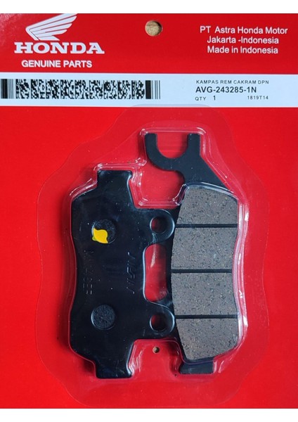 Honda Cbf 150 Ön Balata Orj