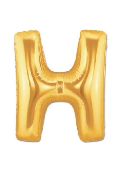 Altın Sarısı Folyo Harf Balon