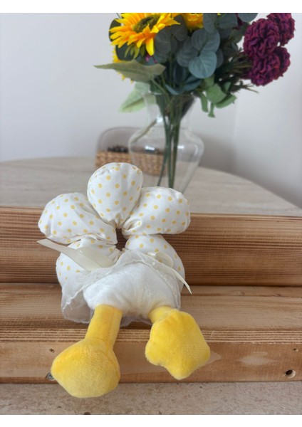 Sarı Tüllü Topuz Tokası fırsatları