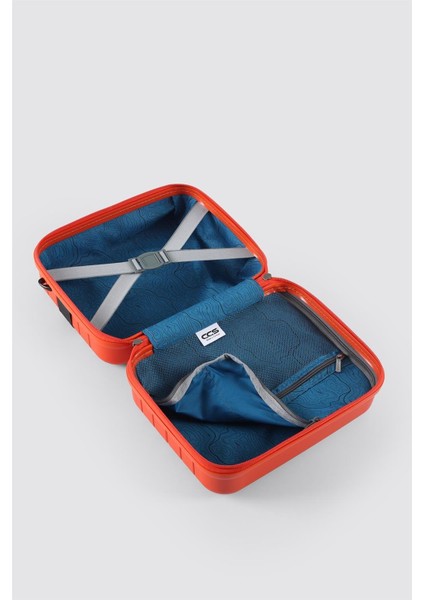 Bagist 5242 Polipropilen Körüklü Battal Boy Valiz + Körüklü Orta Boy Valiz + Makyaj Çantası 3 Lü Set