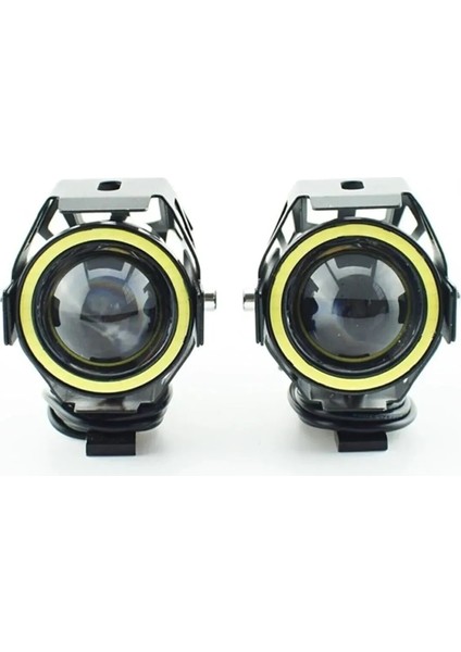 U7 Çakar LED Yuvarlak Sis LED 1tkb