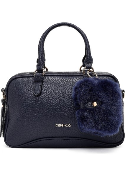 Kadın Lacivert Uzun Askılı Aksesuarlı Kol Çantası 25WBD2551FT indirimleri