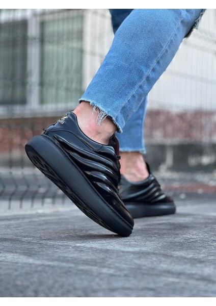 Kömür Rugan Erkek Casual Ayakkabı fırsatları