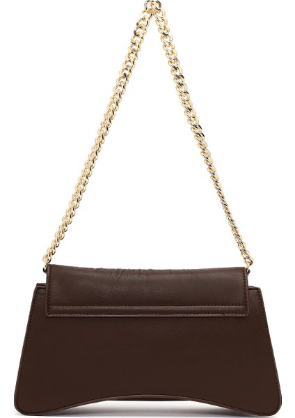 Kadın Kahverengi Zincir Askılı Klasik Omuz Çantası 25ABD270018 fırsatları