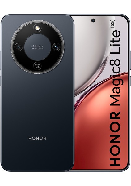 Magic 8 Lite 5G 256 GB 8 GB Ram (Honor Türkiye Garantili) Gece Siyahı