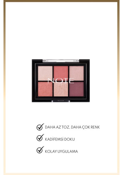 Eyeconic Eyeshadow Palette Mat ve Işıltılı Toz Göz Far Paleti - 04 Saturn fiyatları