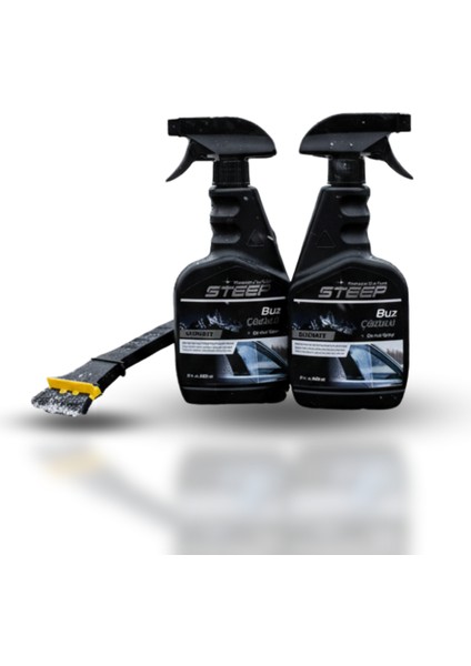 Ultimate Cam Buz Çözücü ve Buzlanma Önleyici 500 ml 2 Adet Buz Kırıcı Silikonlu