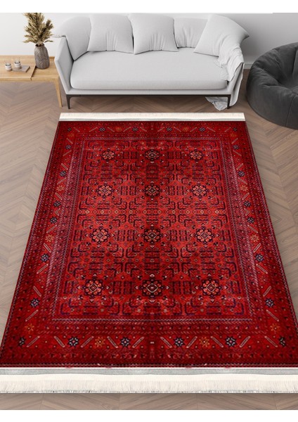 Destek Halı OT-4066A – Makinede Yıkanabilir, Kaymaz Taban, Dijital Baskı Halı