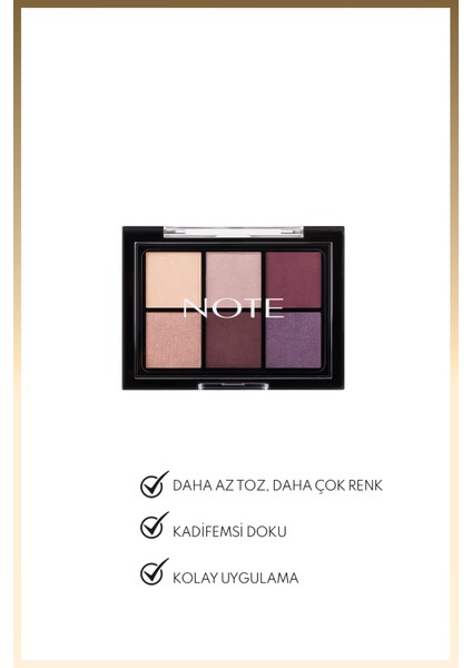 Eyeconic Eyeshadow Palette Mat ve Işıltılı Toz Göz Far Paleti - 01 Earth fiyatları