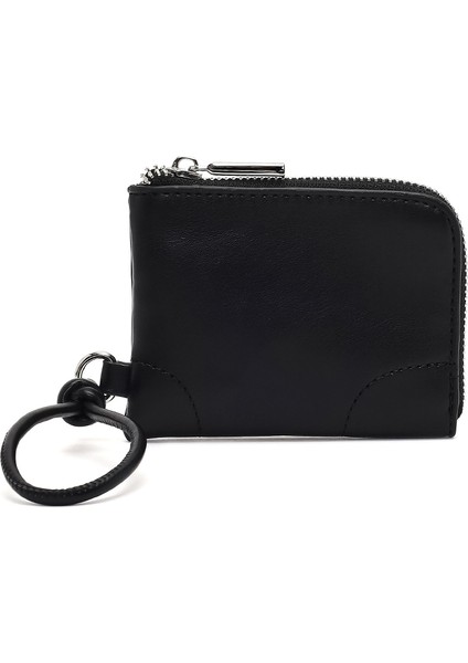 Kadın Siyah Aksesuarlı Klasik Omuz Çantası 25WBD274714