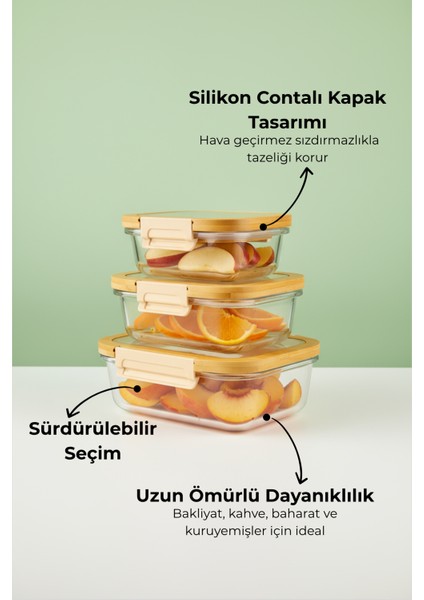 Moira 3'lü Saklama Seti