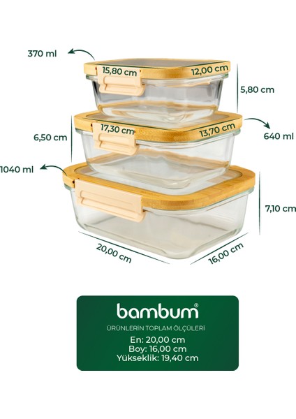 Moira 3'lü Saklama Seti fiyatları