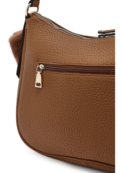 Kadın Kahverengi Uzun Askılı Omuz Çantası 25WBD2550FT