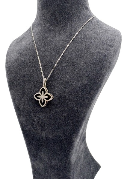 Gümüş Yonca Kolye fiyatları