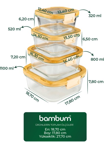 Poira 4'lü Saklama Seti fiyatları