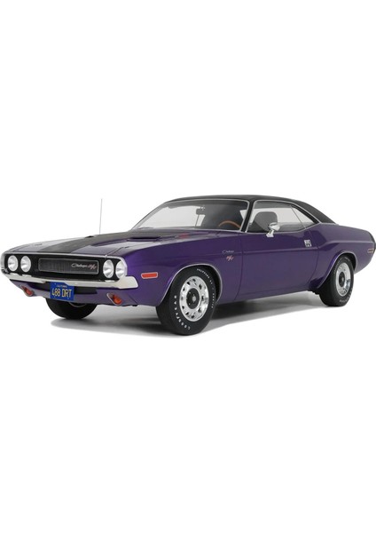 1:12 Otto 1970 Dodge Challenger R/t Plum Crazy 1500 Limitli