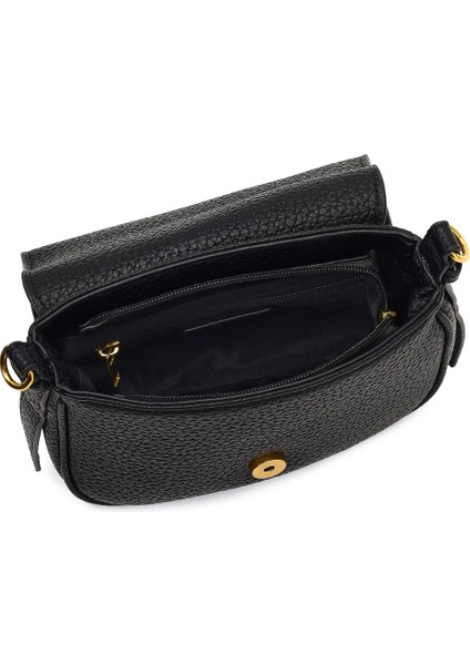 Kadın Siyah Uzun Askılı Çapraz Çanta 25WBD2539FT