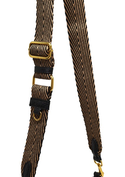 Kadın Siyah Uzun Askılı Çapraz Çanta 25WBD2539FT