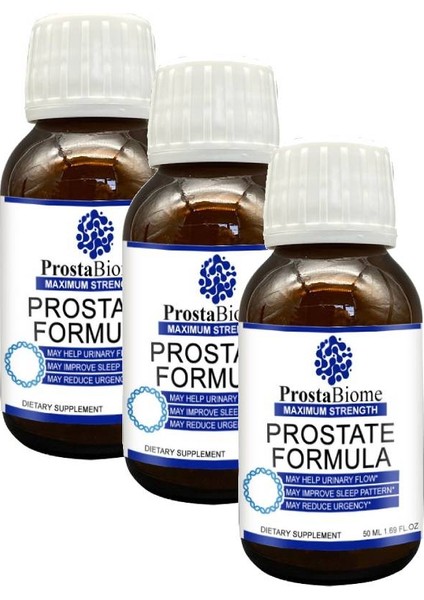 Prostate Formula Erkekler Için Kendini Güçlü, Dengeli ve Rahat Hisset 50 ml x 3 Ad.