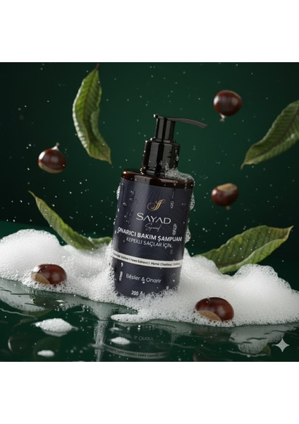 Onarıcı ( Kepekli, Egzamalı Saçlara Özel ) 3’lü Saç Bakım Seti modelleri