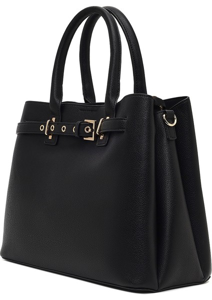 Kadın Siyah Uzun Askılı Klasik Kol Çantası 25WBD2751FT indirimleri