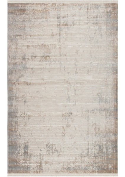 Glory Vl Saçaklı Modern Dokuma Halı Oturma Odası Salon Mutfak Halısı Krem Kahve T3B fiyatları