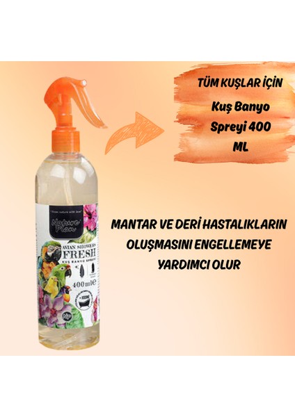 Avian Showers Fresh Kuş Banyo Spreyi 400 ml
