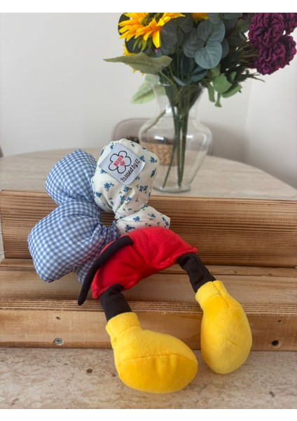 Mickey Topuz Tokası Mavi Çiçekli indirimleri