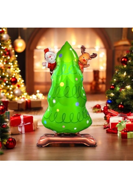 Ayaklı Küçük Çam Ağacı Folyo Balon fiyatları