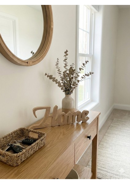 Dekoratif Ahşap Love Yazısı Duvar Süsü - Boyanabilir Romantik Duvar Dekoru (30X13X1 Cm) fırsatları