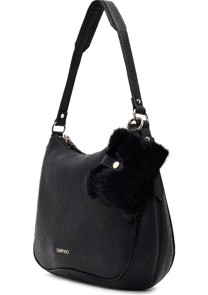 Kadın Siyah Uzun Askılı Omuz Çantası 25WBD2550FT