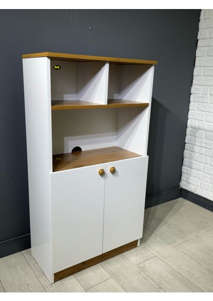 Parla Kahve Köşesi Çok Amaçlı Dolap Kiler Dolabı Mutfak Bangosu Erzak Dolabı Bölmeli 72 cm modelleri