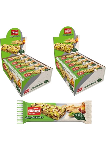 Antep Fıstıklı Bar 30 gr x 40 Adet