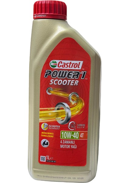 Castrol Power 1 Scooter 10W40