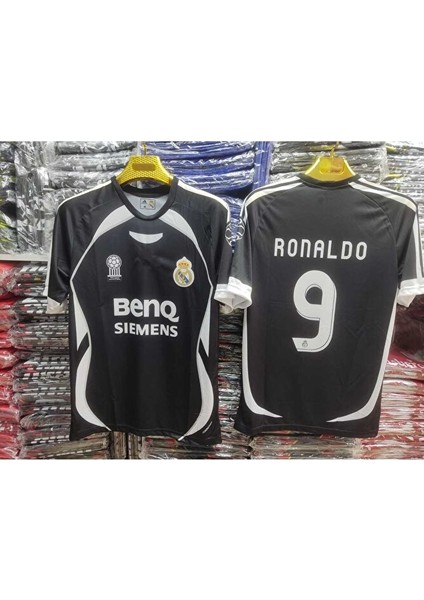 R.madridd 2006/07 Sezon Ronaldo Nazario Deplasman Forması (Black) modelleri