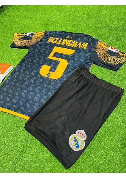 R.madridd 2024/25 Yeni Sezon Jude Bellingham (Armalı) Özel Konsept Çocuk Forması 4'lü Set fırsatları
