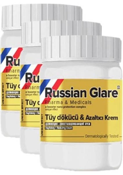 Süper Russıan Glare Tüy Dökücü Azaltıcı Merhem 3 Adet