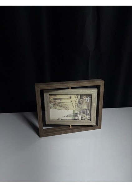 Çift Yönlü Dönerli Ahşap Çerçeve modelleri