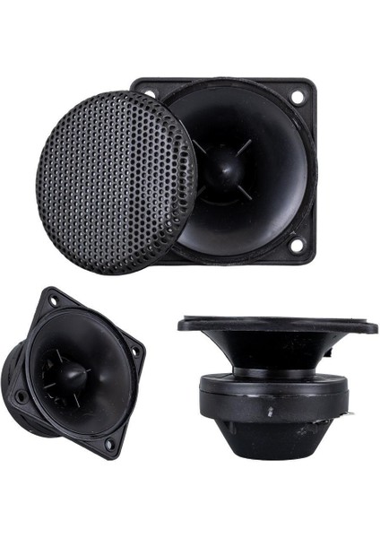 TS-1013 Piezo Kare Tweeter 62X62MM Metal Kapaklı (Yedek Tweeter)