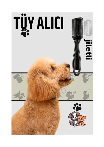 Bfs Kedi ve Köpek Jiletli Tüy Alma Tarağı