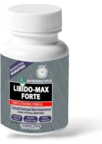 Li.bido Max Forte Sertlestiricili Büyütücülü Destekleyici 30'lu x 1 Adet+ Lustra Masaj Yağı fiyatları