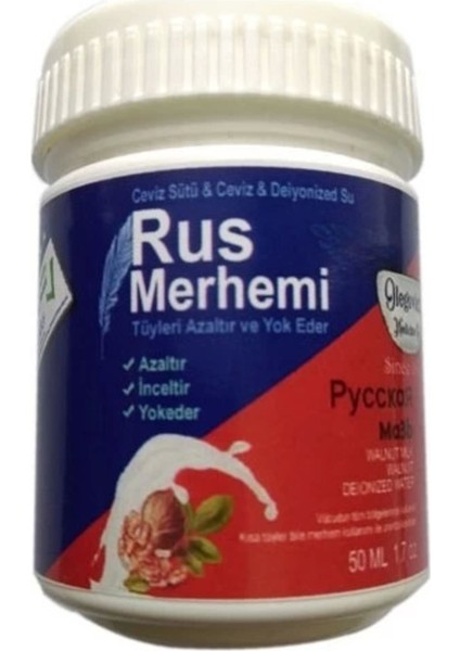 Rus Merhemi Tüy Dökme Kremi