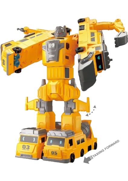 Kızılkaya Manyetik Dönüşebilir Araç ve Iş Makineleri Yapım Seti Kutulu 24 Parça XH8569 fiyatları