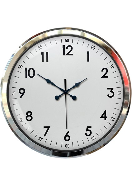 52 cm Krom Modern Duvar Saati fiyatları