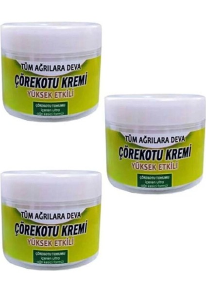 Organicsun Çörek Otu Yağı Rahatlatıcı Masaj Kremi 100ML X3 Adet