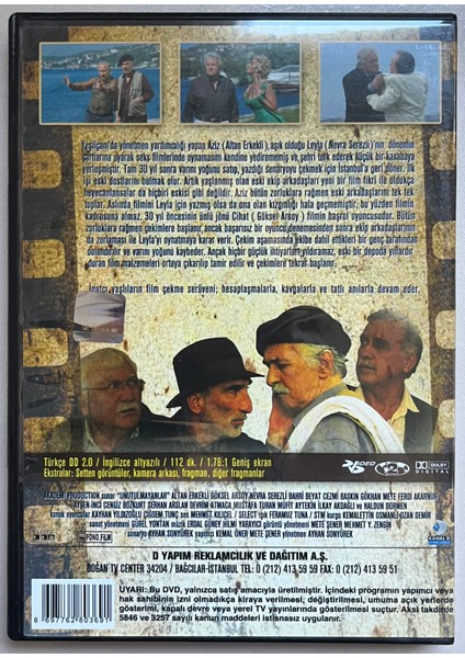 Unutulmayanlar Göksel Arsoy Nevra Serezli Altan Erkekli Haldun Dormen DVD (Orijnal Dönem Baskı Dvd) fiyatları