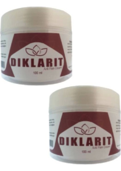 Süper Diklarit Rahatlatıcı Bakım-Onarım Kremi 100 ml x 2 Adet