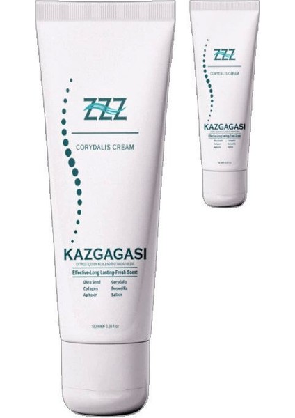 Süper Kaz Gagası Özel Karışımlı Krem 2X100 ml Rahatlatıcı Masaj Kremi