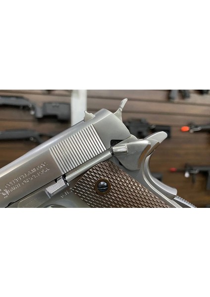 s Colt Lısanslı 1911A1 Gbb Aırsoft Tabanca - Gümüş Renk modelleri
